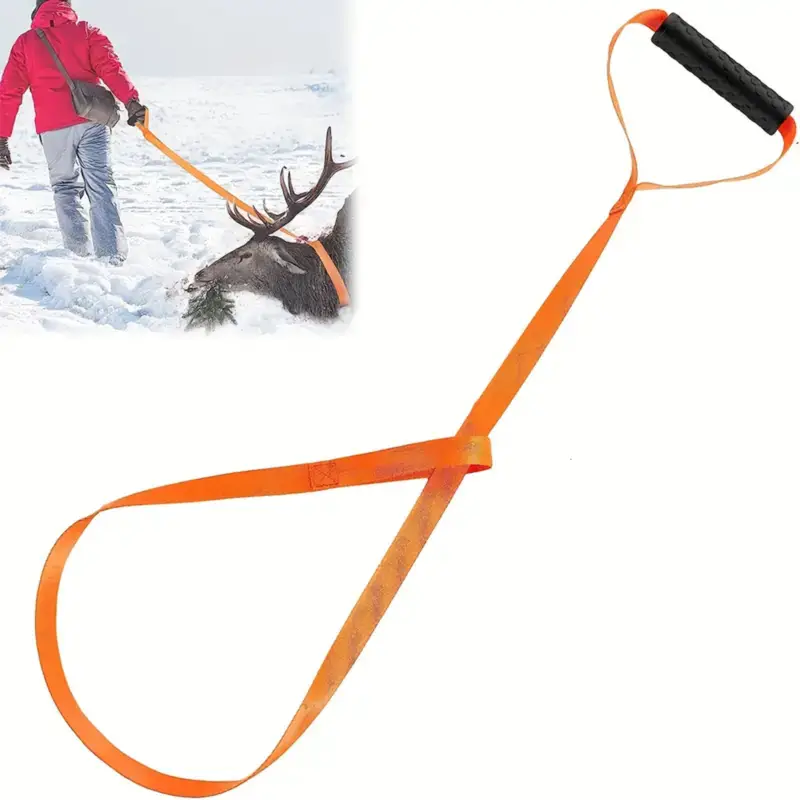 Nylon Deer Dragging Rope With Non slip Handle Heavy Duty - Temu