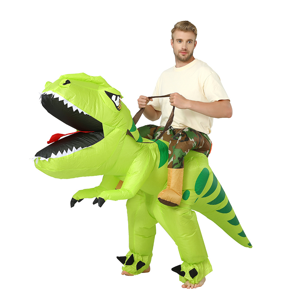 Acheter Irishom Costume de dinosaure gonflable pour adulte mignon,  déguisement de marche avec ventilateur à air pour Halloween