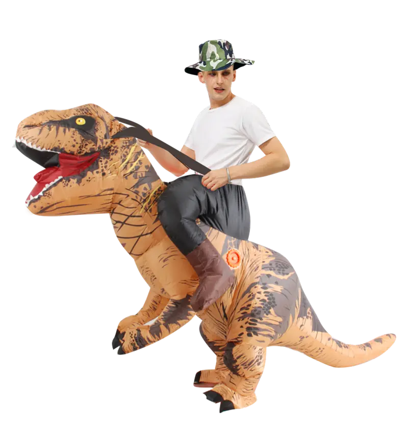 1pc inflatable costume blow up cosplay dinosaur clothing carnival halloween christma dress for man woman party show teenager stuff cheap stuff weird stuff cute aesthetic stuff cool gadgets unusual items cool decor photo props details 0