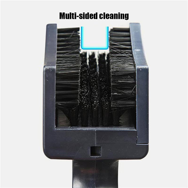 Bike Chain Cleaner Bicycle Motorcycle Chain Cleaning Brush Dual