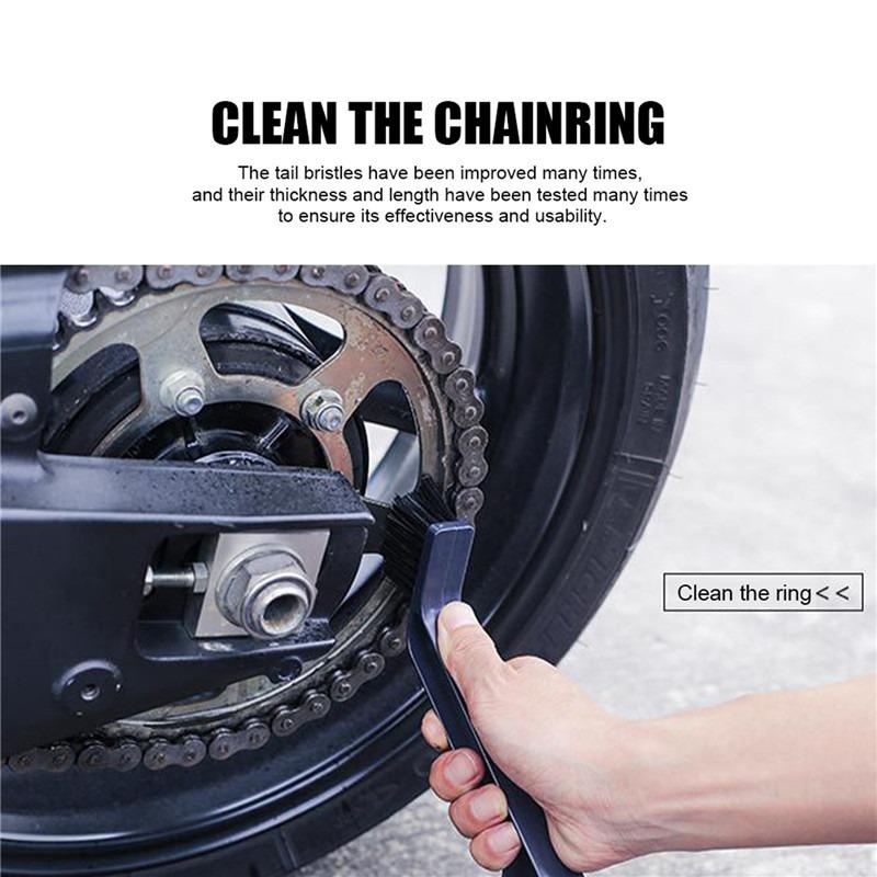 Portable Bicycle Chain Cleaner Motorcycle Road Bike Chain Clean Brush  Bicycle Clean Tool Kit Cycling Chain Cleaner Maintenance