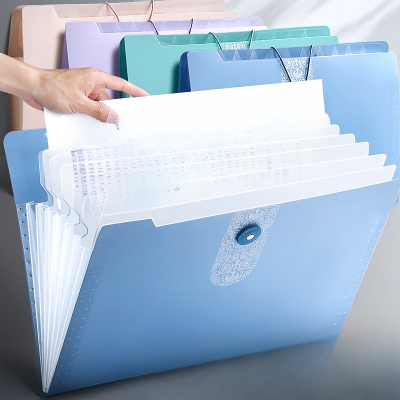 Organ Bag A6 Transparent File Folder Document Organizer - Temu