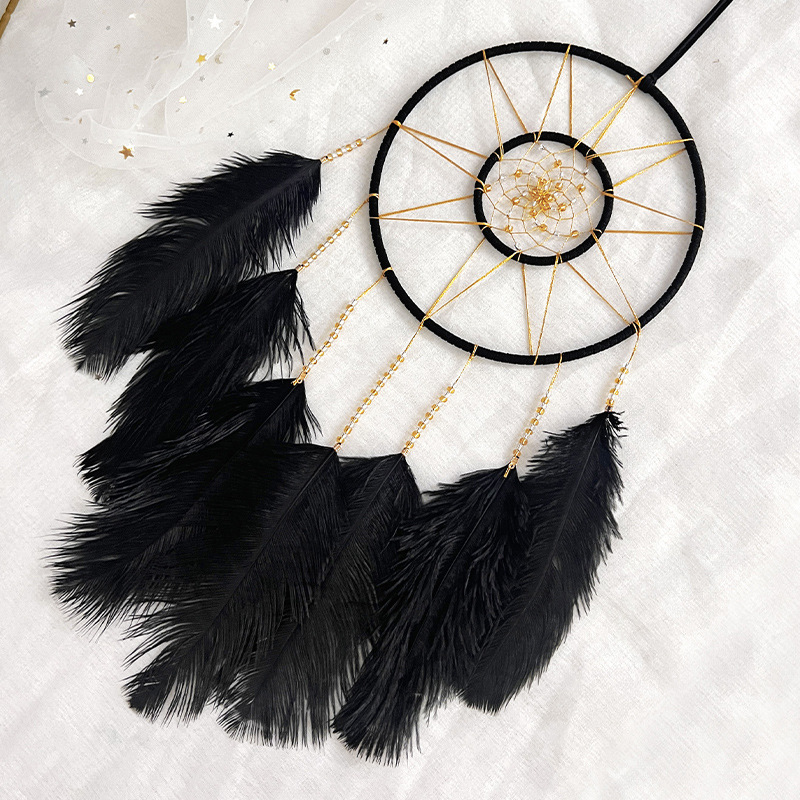 Large black feathers, FREE SHIPPING available, 6 - 7 inches, black feathers  for crafts, room dreamcatcher decor, headpiece, cosplay, smudge