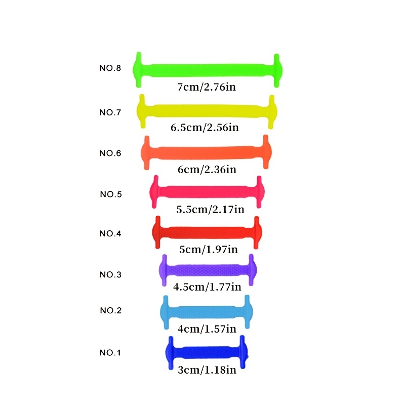 16pcs Set Silicone Elastic Laces - No Tie Up Shoe Laces, Lazy Shoe Laces, T-Shaped, Vibrant Color Options (Purple, Blue, Green, Yellow, Orange, Pink) for Sneakers and Casual Shoes, Shoelace Storage|Vibrant Lace Design|Silicone Construction, Shoelace Storage Organizer