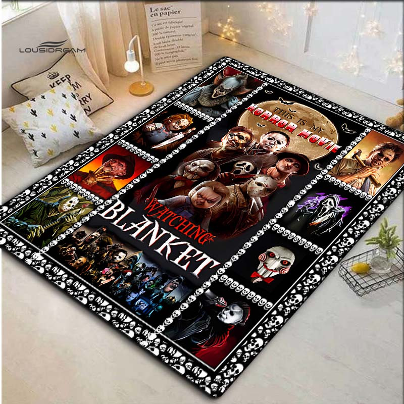 Lock Shock Barrel -Oogies Boys- The Nightmare Before Christmas Movie Carpet  Living Room Rugs Collections