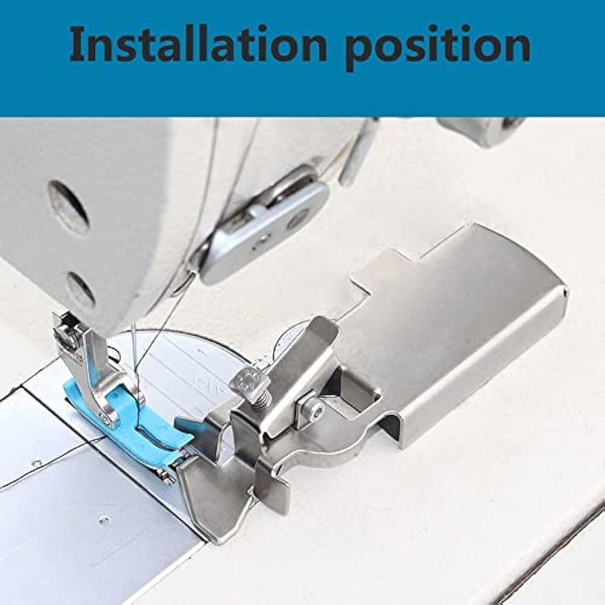 Magnetic Seam Guide with Clip Multifucntional Magnetic Seam Guide Hemmer Guide Seam Guide Hem Guide for Industrial or Walking Foot Sewing Machine