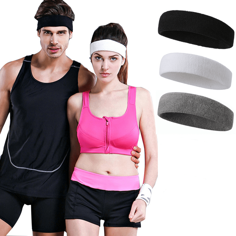  Sweatbands Sports Headband for Men & Women, Moisture