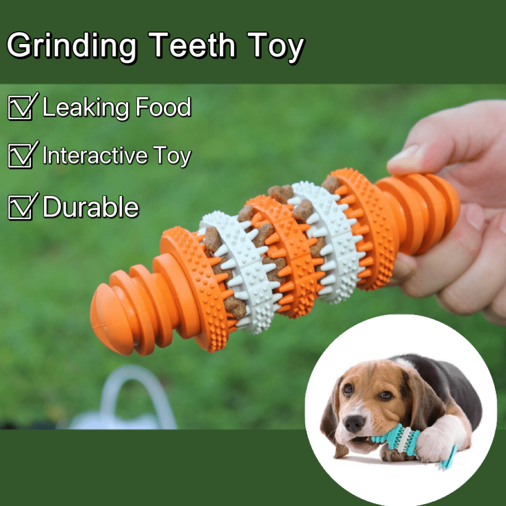 Dog Chew Toy, Durable Treat Dispensing Dog Chew Toys Dog Teeth Cleaning Toy  - Temu