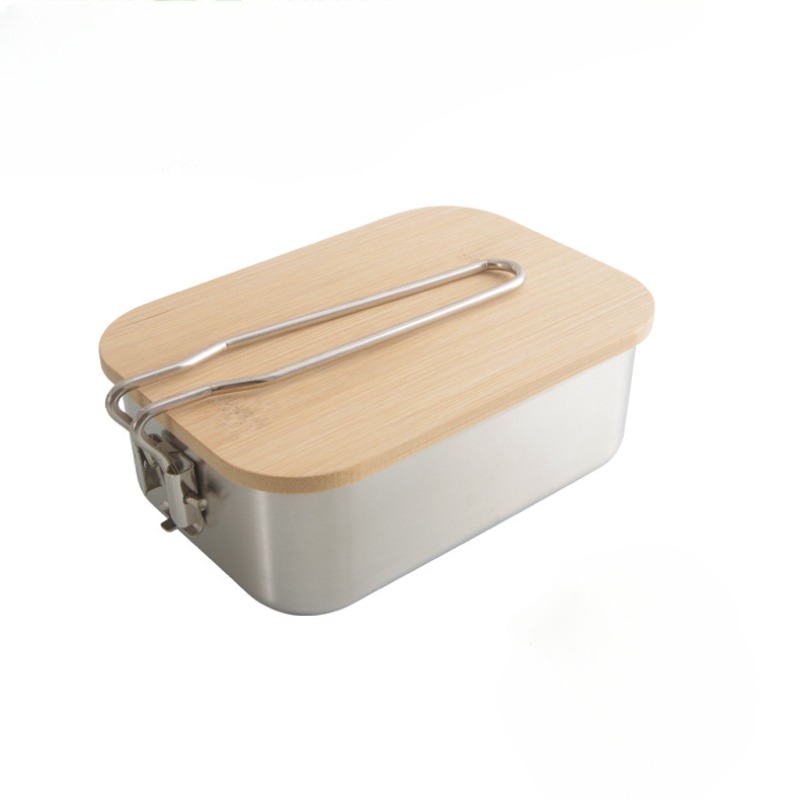 Stainless Steel Snack Box Small Metal Food Storage Box - Temu