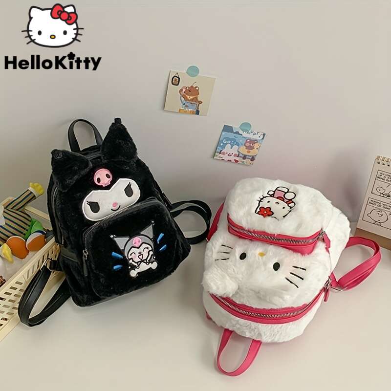 Hello Kitty Backpack Y2k Kawaii Mochila Bags Sanrio Fashion Backpacks New  Miniso Novelty Backpack Men Women Cute School Backpack - AliExpress