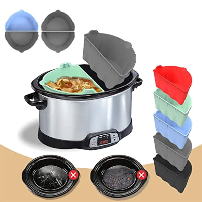 Slow Cooker Liners Compatible for Crock Pot 6 QT, Crock Pot Liners