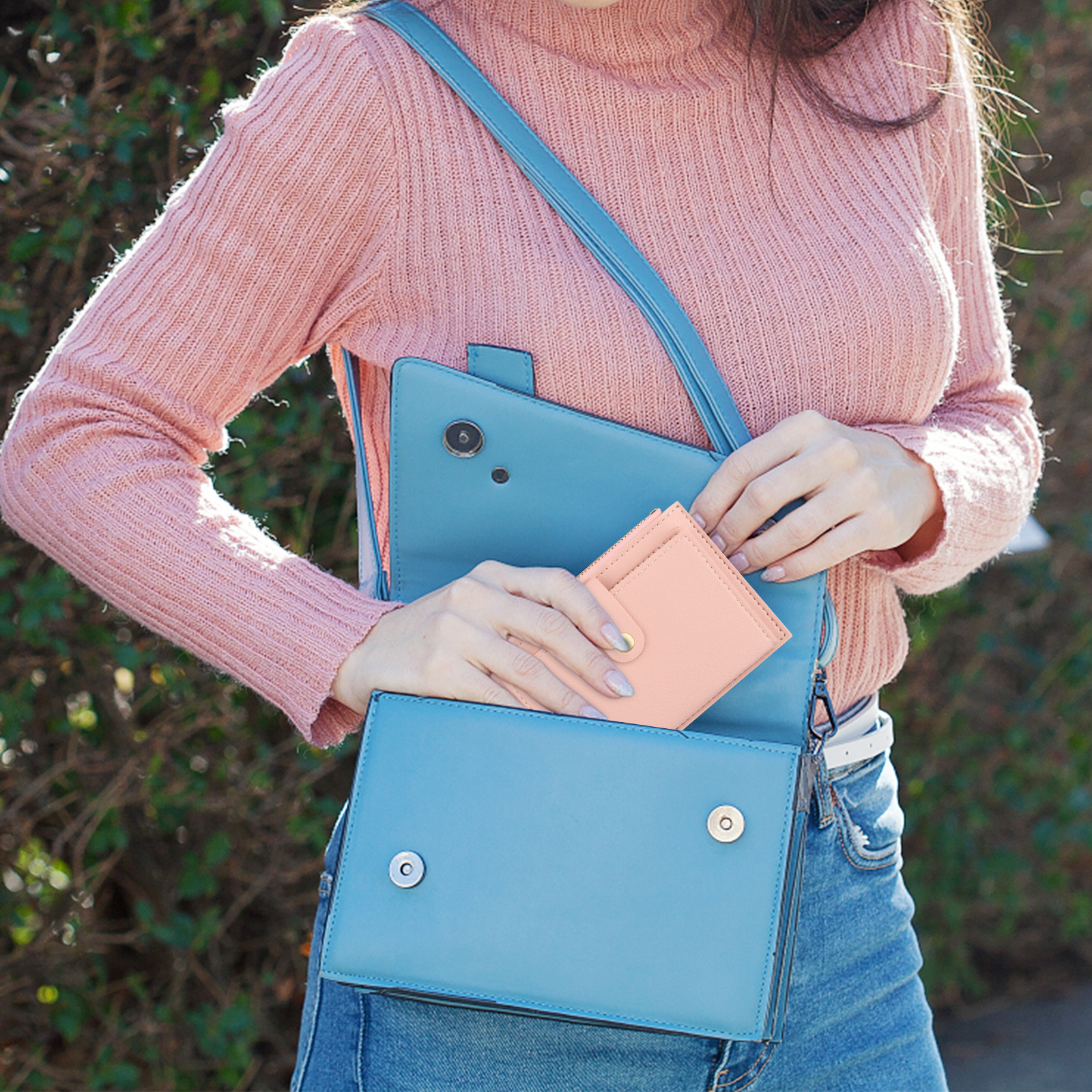 Minimalist Solid Color Coin Purse