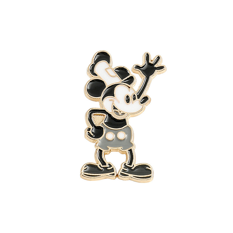 Cute Mickey Stitch Enamel Pin Lapel Pins Badges on Backpack Women's Brooch  Clothes Gift Jewelry Fashion Accessories Collection