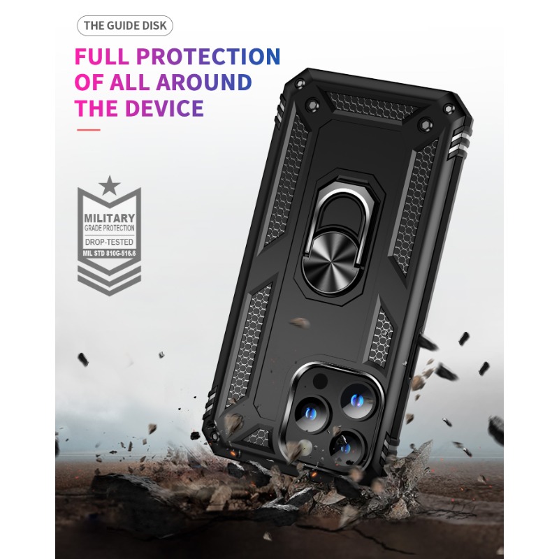 LJFLYXRI Funda resistente de grado militar para iPhone 15 Plus, protección  de doble capa con protector de pantalla integrado, a prueba de golpes, a –  Yaxa Colombia