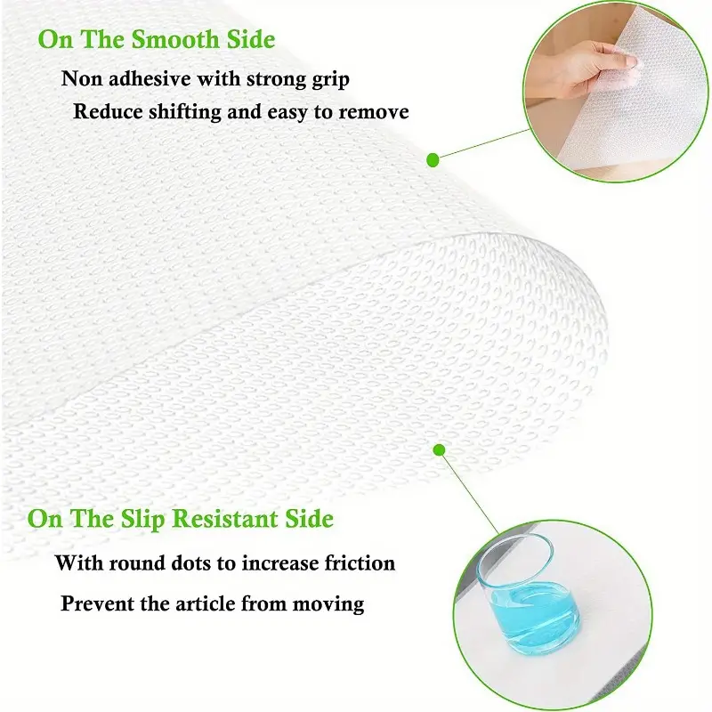 waterproof oil proof stain resistant non refrigerator mat washable cuttable drawer liners for freezer glass shelf cupboard cabinet non slip fridge liner mats cover pads for home kitchen supplies details 4