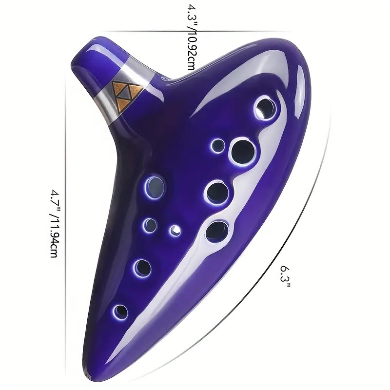 Ocarina Song Book 12 hole Alto C Ocarinas Play Link Triforce - Temu