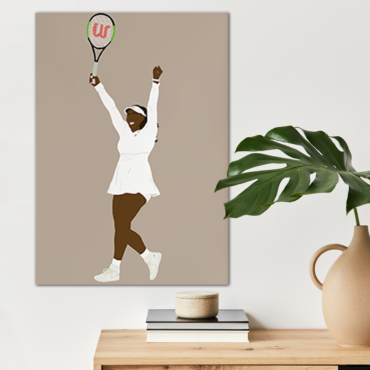 Sports Canvas Wall Art For Home Decor Tennis Poster - Temu