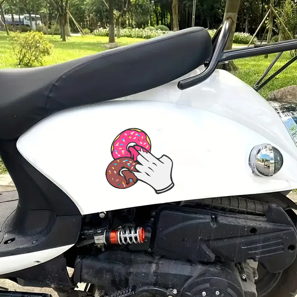 Donut Fingers Sticker The Shocker Sticker Meme Sticker - Temu