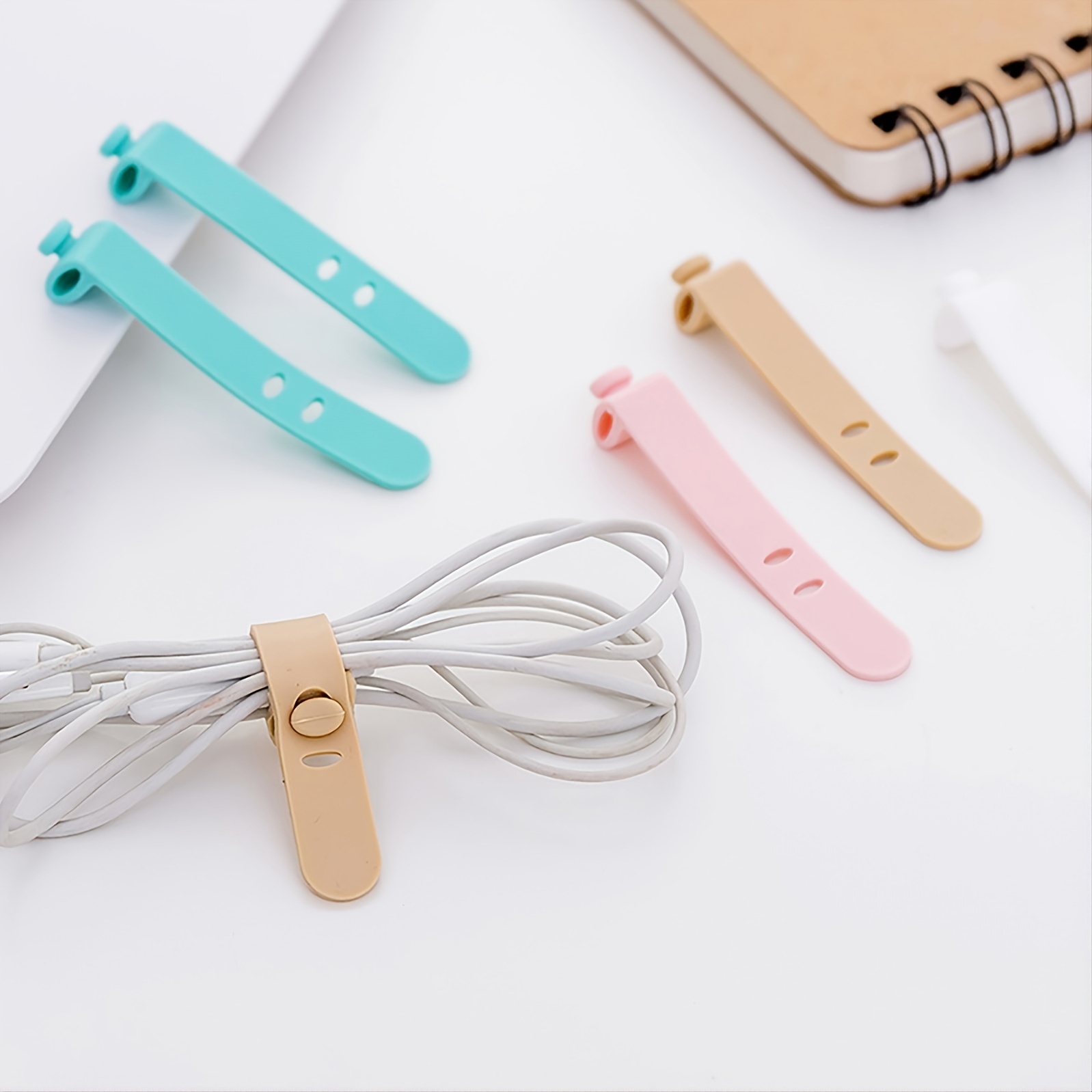 4pcs Cable Management Organizer Bags Cases In line Skate