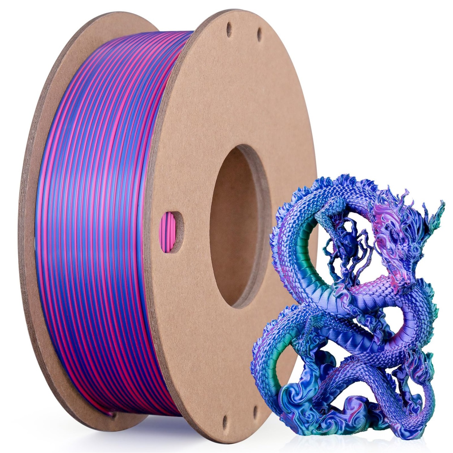 Color Changing PLA Filament Color Changes if Looking from Different Angles