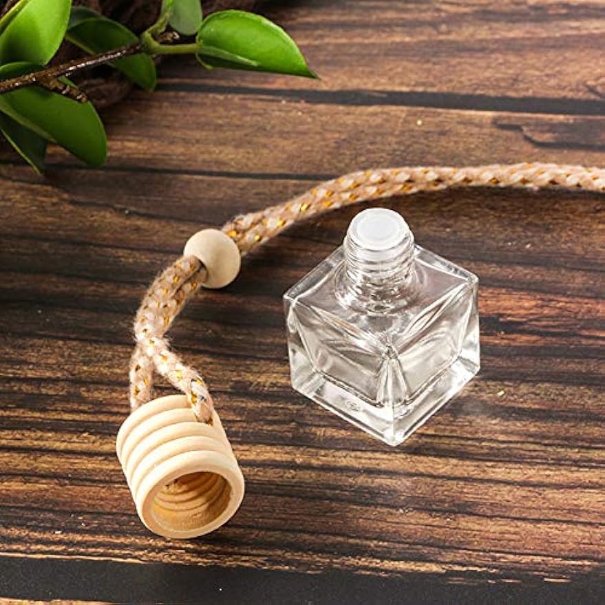 Leere klare Glas Diffusor Flasche, 2pcs DIY Aromatherapie Diffusor