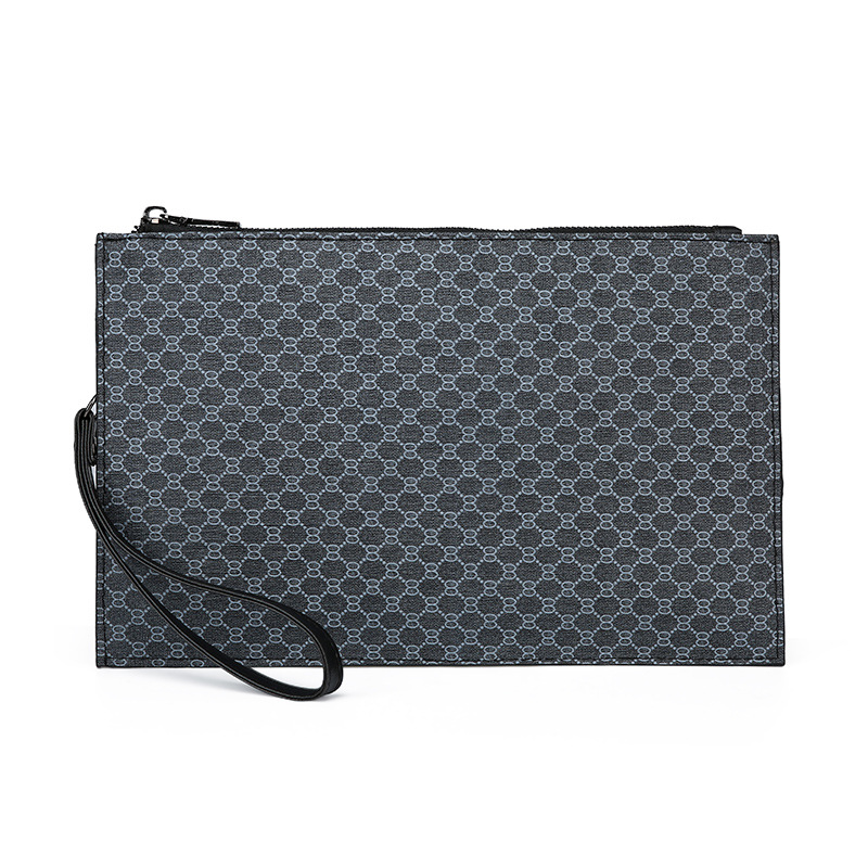 Men's Clutch Bag Envelope Bag Large Capacity Handbag Fashion Pu Clutch Bag  For Business Wear - Temu