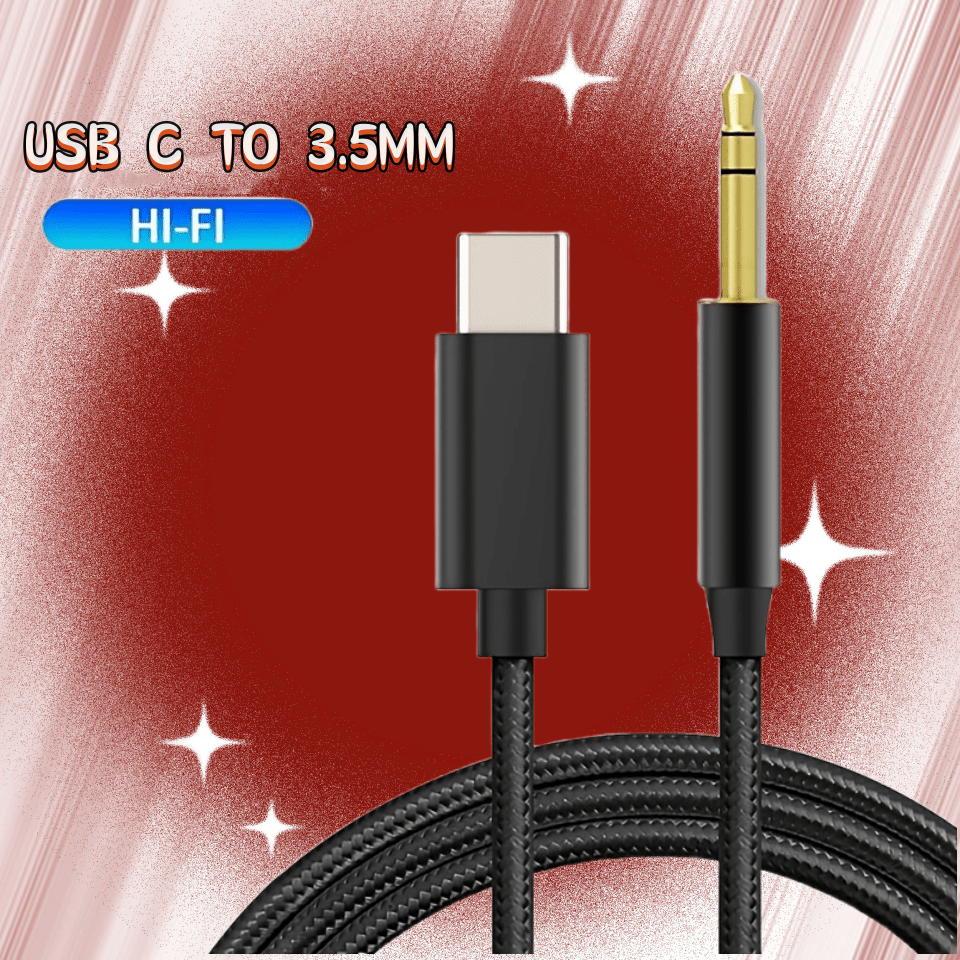 Adaptador Usb C A Jack Audio 3.5mm Android Samsung Xiaomi