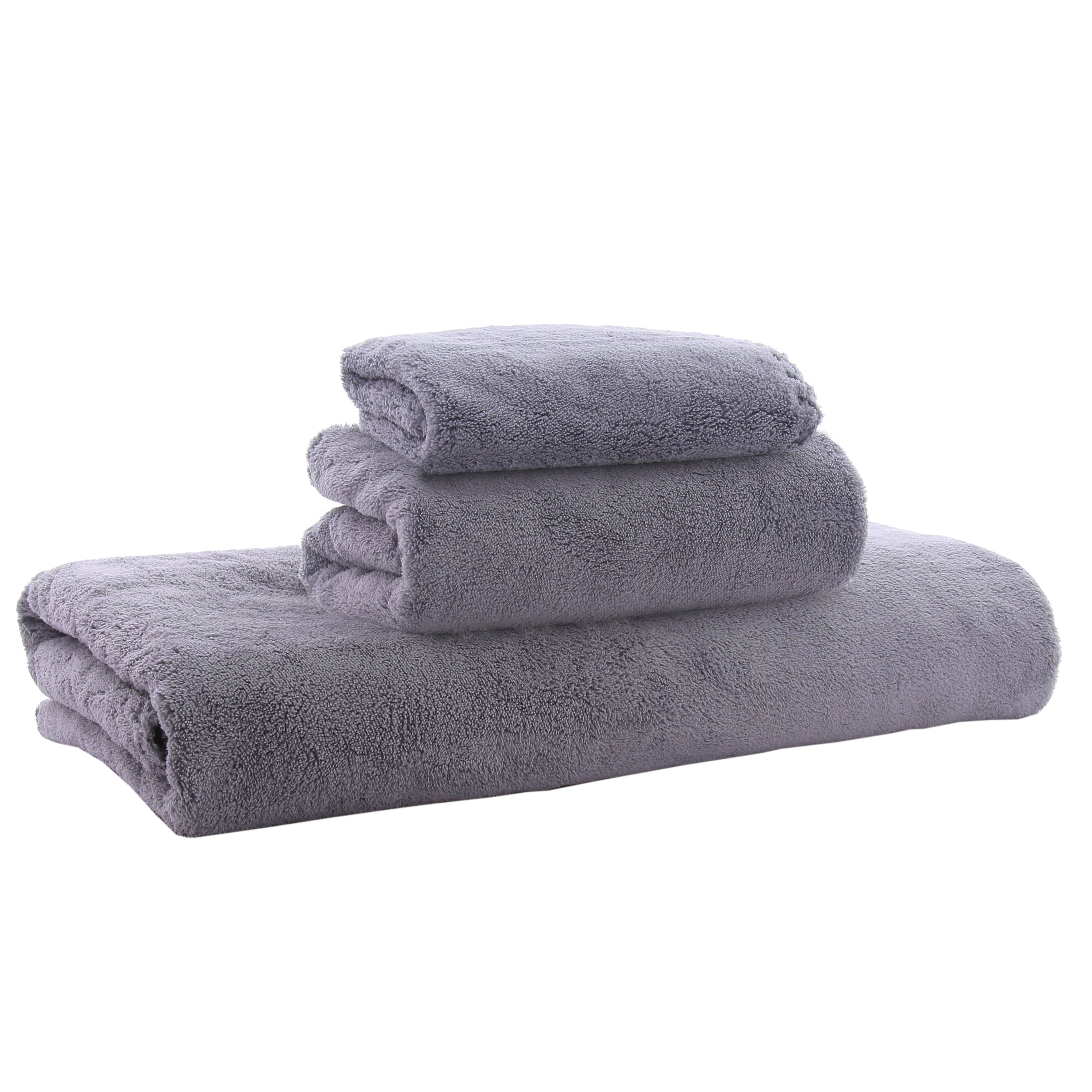Bath Towel Set Quick Drying Coral Fleece Highly Absorbent - Temu