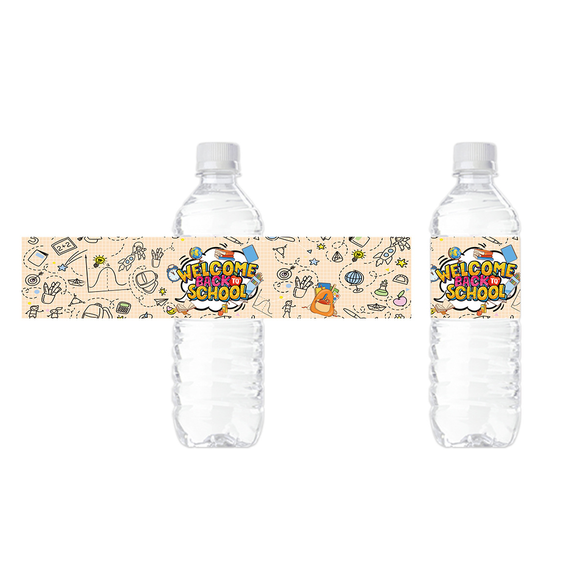 Welcome Back To School Water Bottle Labels Decorations First - Temu