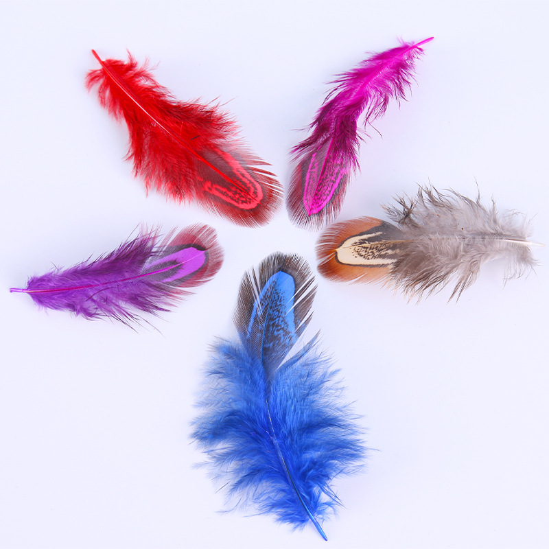 Natural Colored Pheasant Feathers Crafts Diy Handwork Plume - Temu