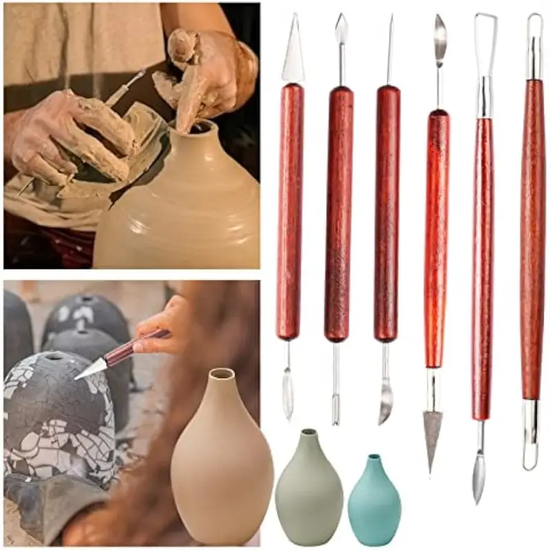 Pottery Clay Tools Sculpting Sculpt Smoothing Wax Carving - Temu
