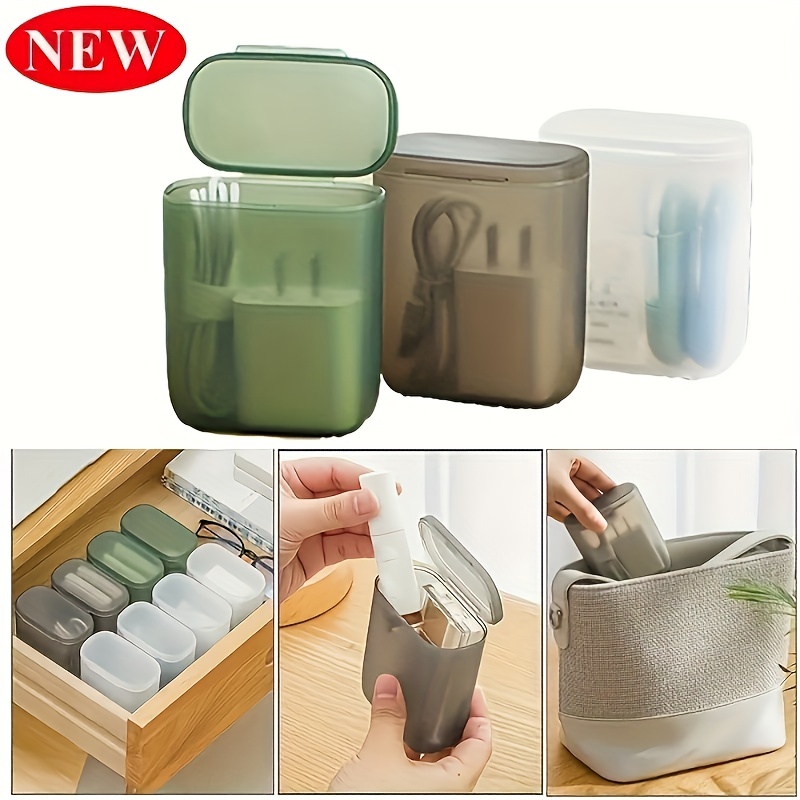 Different Colored Storage Box For Data Cables Organizer Box - Temu Germany