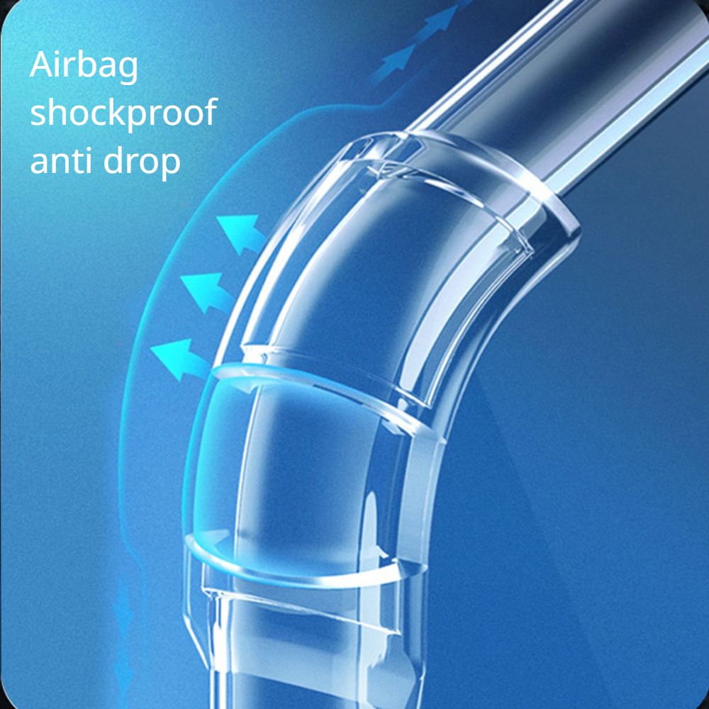 Funda de Airbag a prueba de golpes para OPPO Reno 10 Pro Plus, funda  trasera de teléfono transparente de silicona suave para OPPO Reno 10 Reno10  Pro