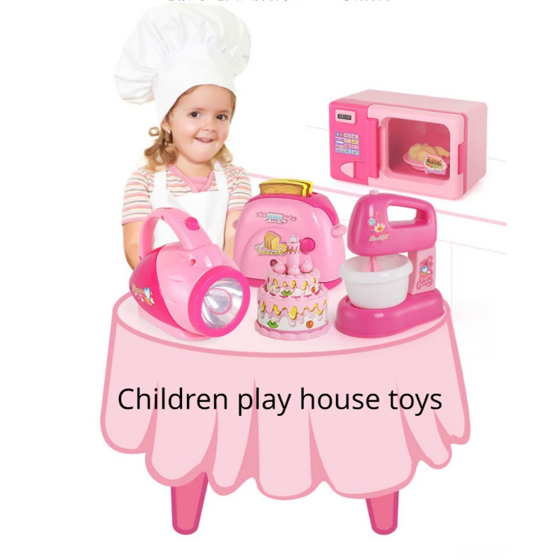 Kids Mini Household Appliances Kitchen Toys Children Pretend Play