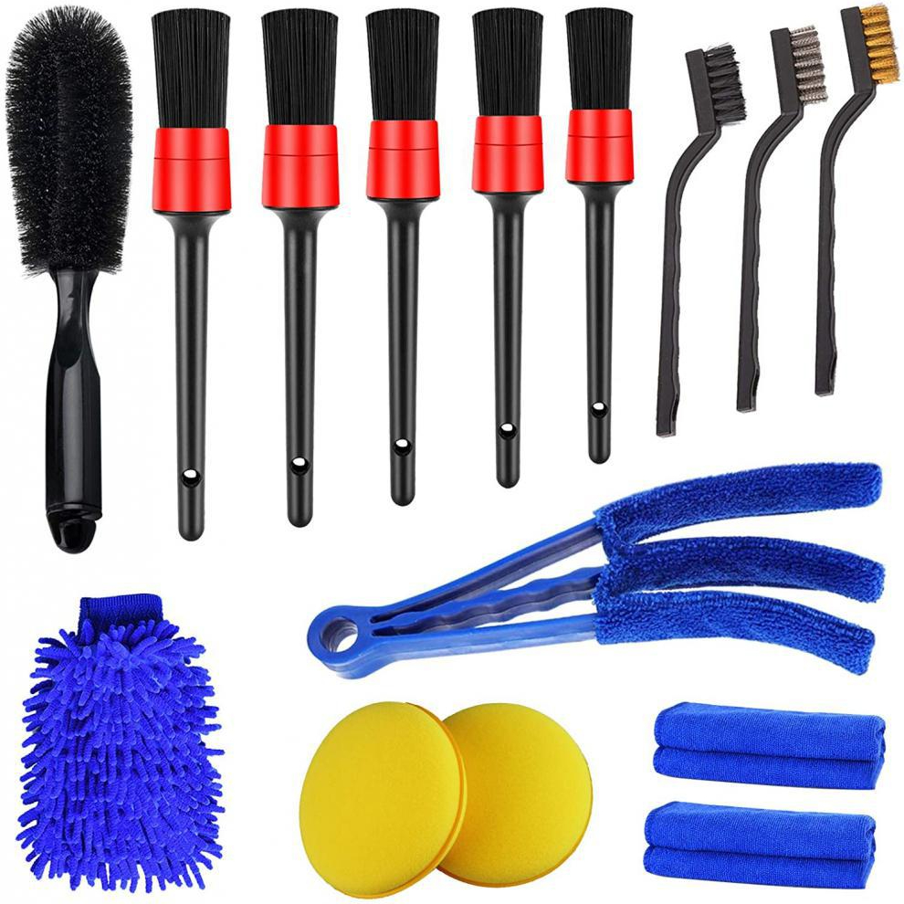 Car Detailing Brush Set: The Ultimate Auto Cleaning Kit For - Temu