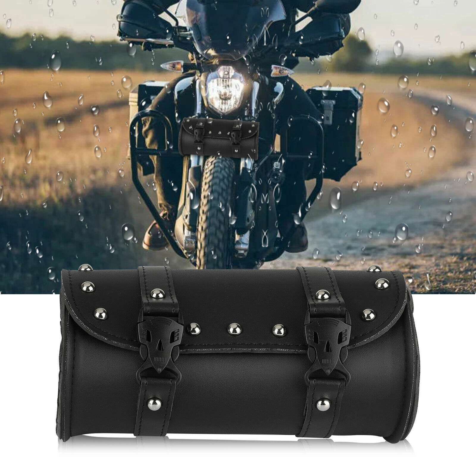 Sac À Outils Pour Moto Sac Fourche Pour Moto En Cuir PU - Temu Belgium