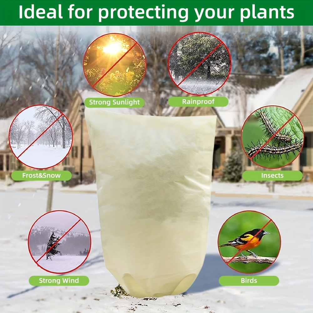 Housse de Protection pour Plante Couverture végétale hiver