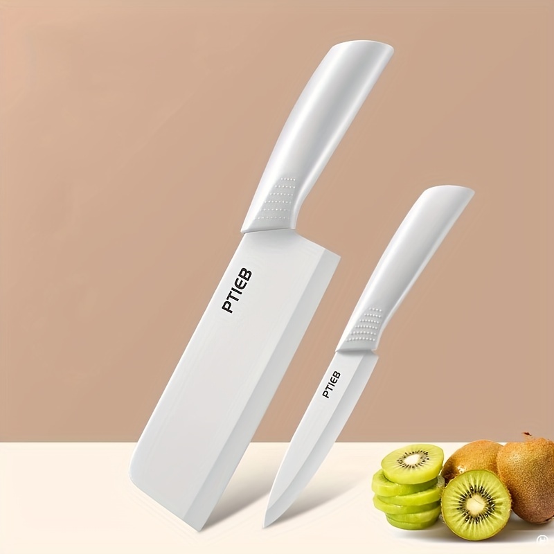 White ceramic fruit knife kitchen knife, household kitchen knife