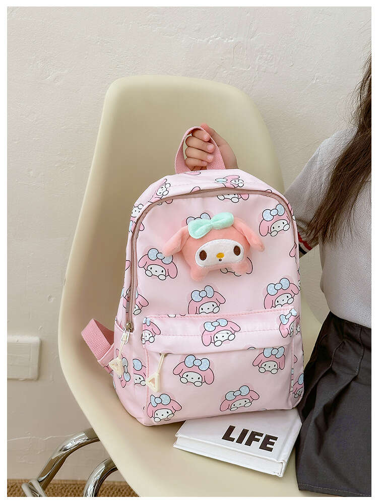 Kuromi - Hello Kitty - Sanrio - Peluche - sac - sac à dos - cartable -  mignon