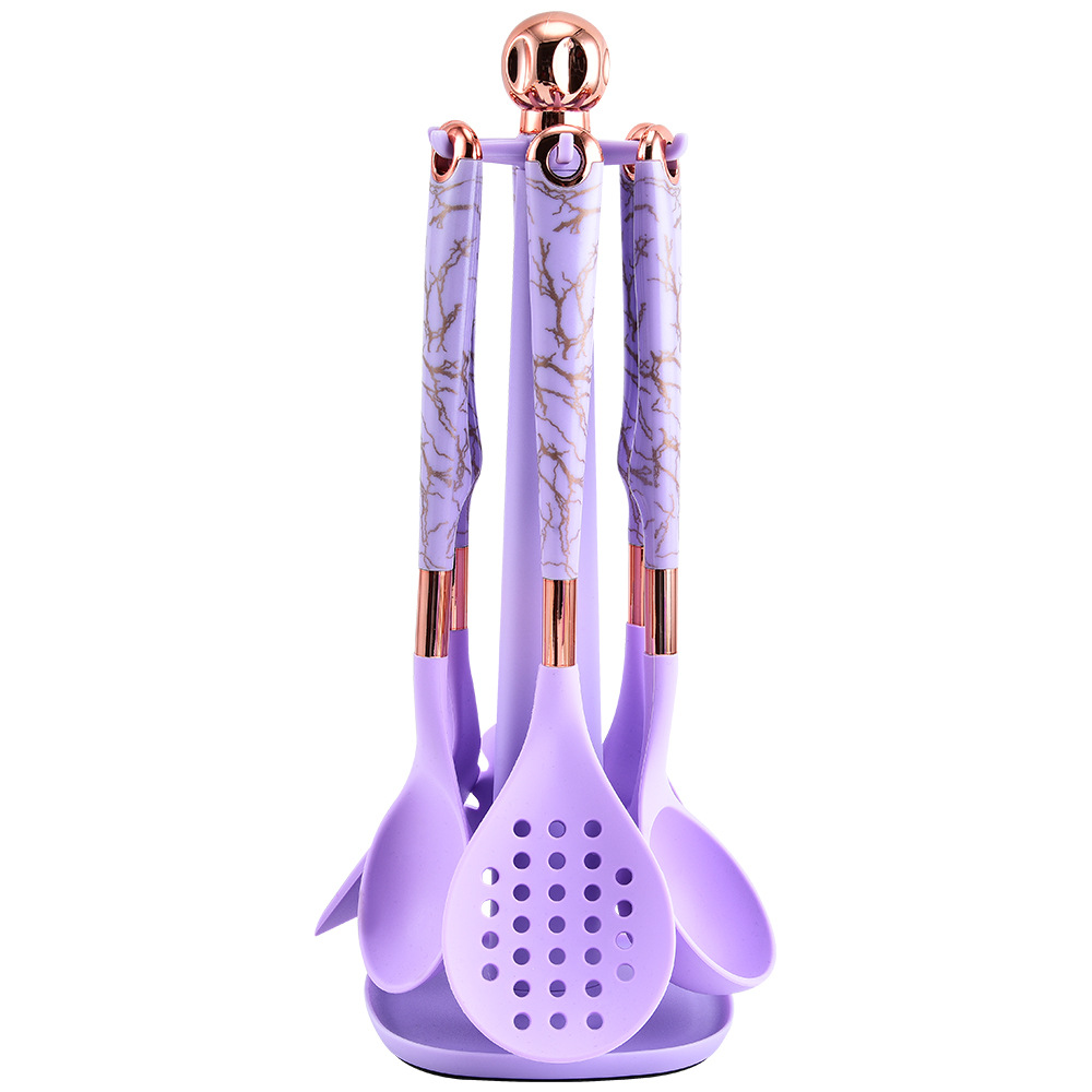 7 Piece Silicone Cooking Utensil Set