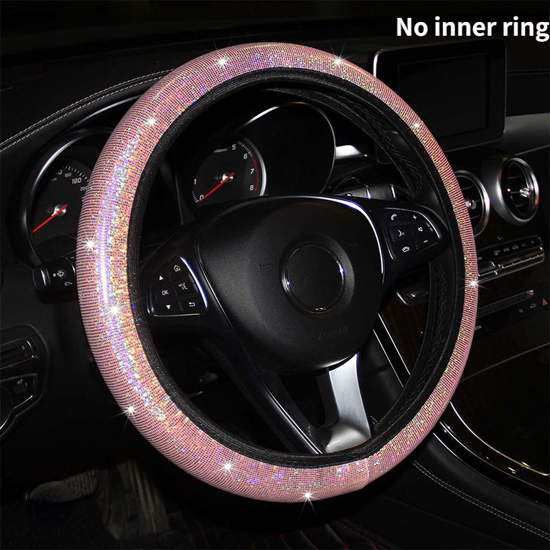 Strawberry Print No Inner Ring Steering Wheel Cover Anti-slip Elastic Car  Accessories Steering Wheel Protector Universal Unisex - Temu