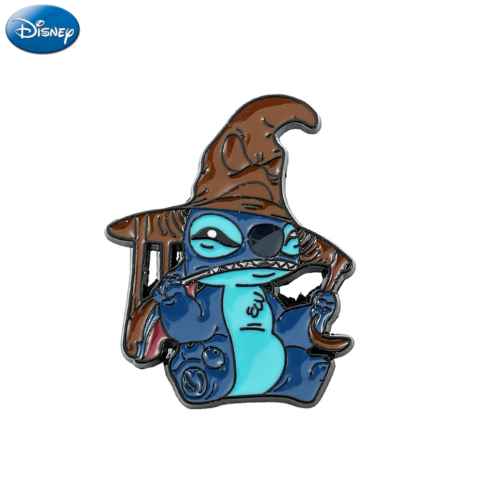 Disney Brooch Stitch Pin Cartoon, Stitch Metal Pins Disney