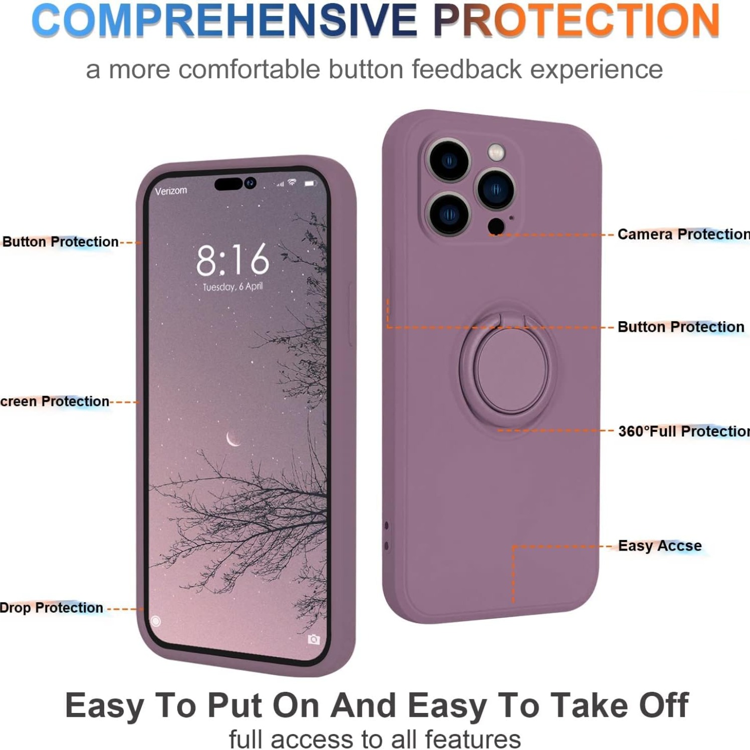 Funda Teléfono Suave Silicona Líquida Iphone 15 Pro / 15 Pro - Temu Chile