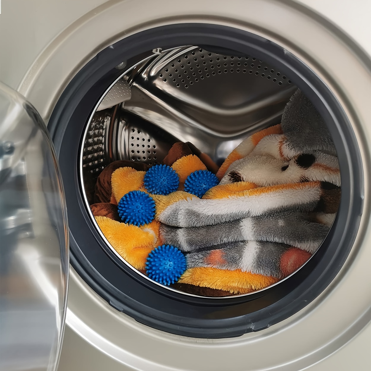 Dryer Ball Laundry Anti static Reusable Plastic Clothes Temu Canada