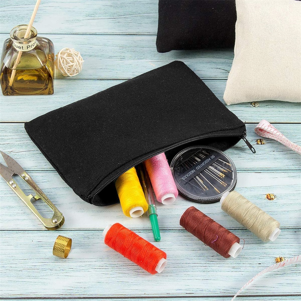 Initial Letter Print Makeup Bag, Portable Canvas Comestic Bag, Toiletry Wash  Organizer & Purse For Travel - Temu