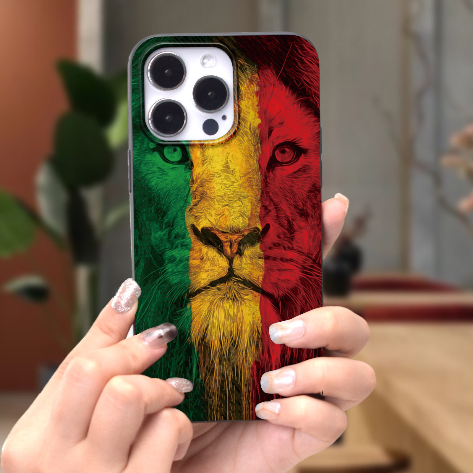 

Creative Colorful Lion Print Mobile Phone Case Suitable For Iphone 15 14 13 12 11 Xs Xr X 7 8 Plus Pro Max Mini