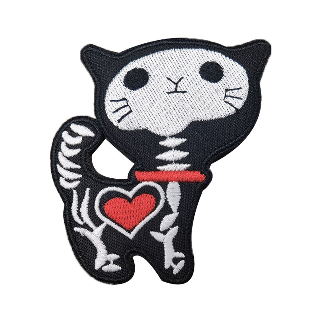 Cute Cartoon Cat Embroidery Patch For Clothes Backpacks And - Temu