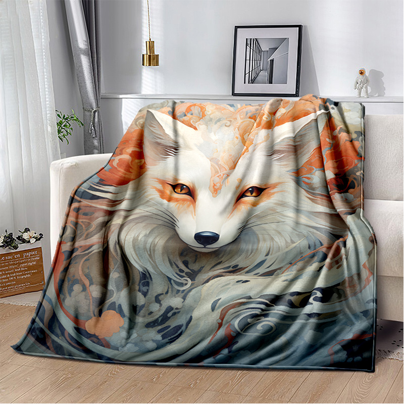 Fox discount print blanket