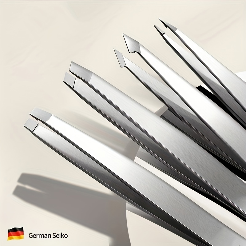 Men's Stainless Steel Eyebrow Tweezers