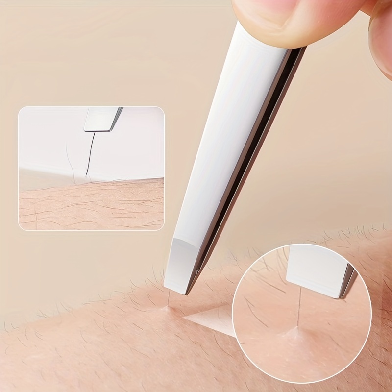 Men's Stainless Steel Eyebrow Tweezers